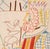1950s Pablo Picasso, The King and the Masked Woman, Nude, Lithograph, 1954 For Sale - Image 5 of 8