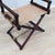 Wood Bamboo Leather Director's Chair from McGuire, 1950s For Sale - Image 7 of 12