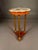 Italian Neoclassical Marble Top Lamp Table With Mahogany & Brass Base, Circa 1950 For Sale In Indianapolis - Image 6 of 12