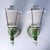 Mid-Century Wall Sconces in Porcelain and Brass, France, 1970s, Set of 2 For Sale - Image 3 of 12