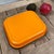 Black Vintage Swedish Orange Kitchen Scale for Wall Mounting from EKS For Sale - Image 8 of 11