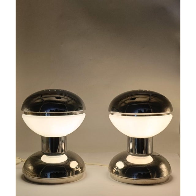 Space Age Table Lamps by Goffredo Reggiani, Italy, 1970s, Set of 2 For Sale - Image 12 of 13