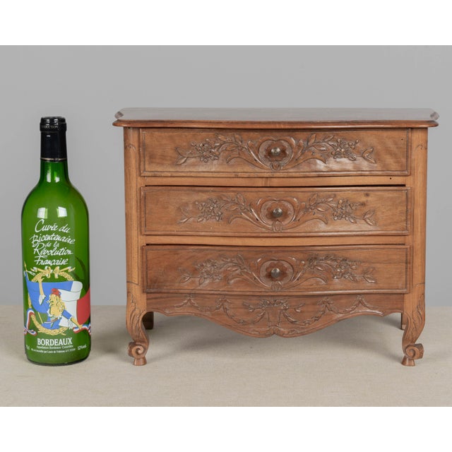 French Louis XV Style Miniature Sample Commode For Sale - Image 9 of 9