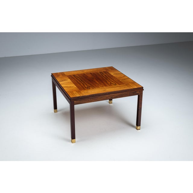 Square Rosewood Coffee Table from HMB Möbler, 1960s For Sale - Image 14 of 14