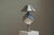 Large Postmodern Table Lamp in Brushed Steel, 1970s For Sale - Image 4 of 14