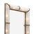 2020s Impressive Venetian Glass and Brass Mirror With Lighting, Murano, Italy For Sale - Image 5 of 9