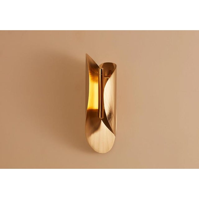 Oblong Dune Small Wall Lamp by Jennifer Midoz For Sale - Image 6 of 9