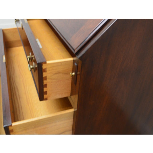 Henkel Harris Mahogany Secretary Desk For Sale - Image 13 of 15
