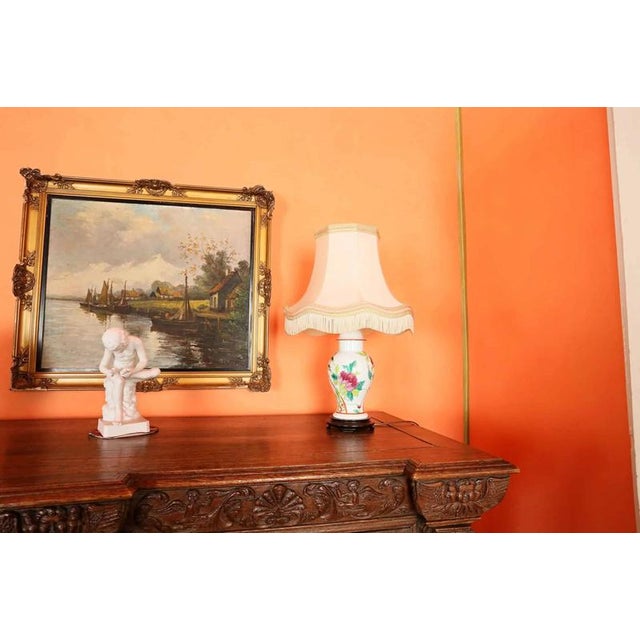 Wooden Table Lamp from Chantal For Sale - Image 6 of 6