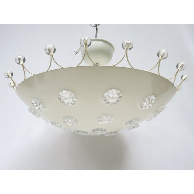 Ceiling Light and Wall Lights from L. A. Riedinger Bronzewarenfabrik Gmbh, Augsburg, 1950s, Set of 3 For Sale - Image 4 of 18