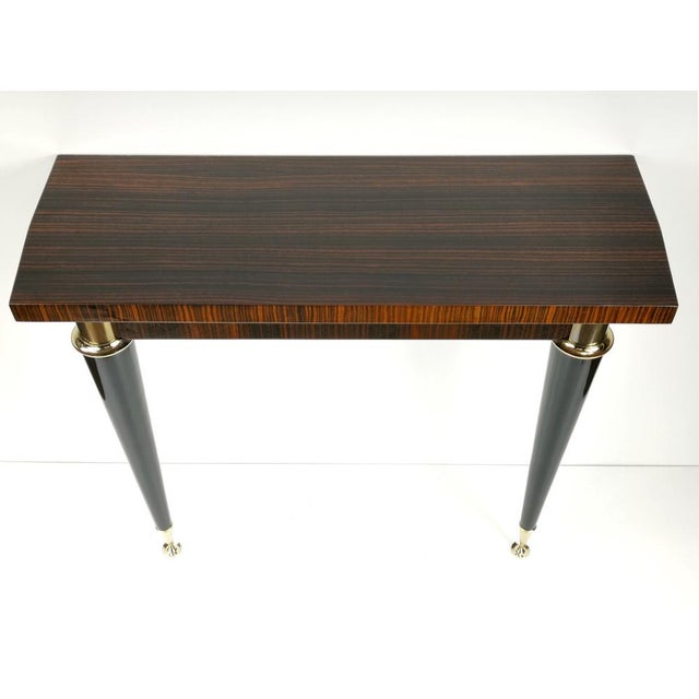 Mid-Century Modern French Rosewood Console Table, 1960s For Sale - Image 4 of 11