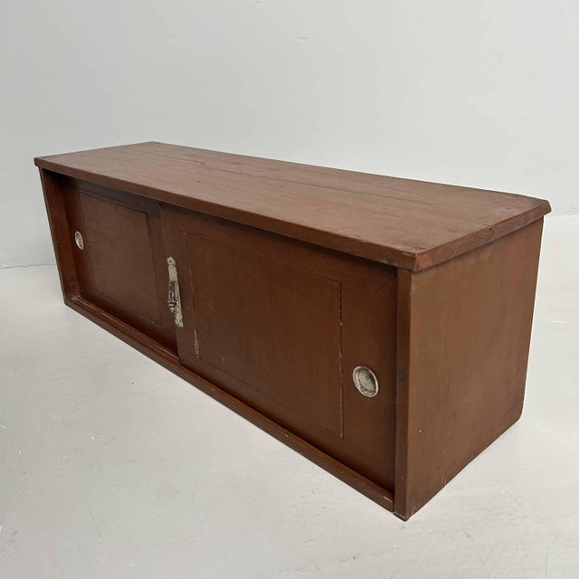 Low Tansu with Sliding Doors, Japan, 1960s For Sale - Image 4 of 18