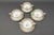 Mid-Century Modern Mid 20th Century Wedgwood England Runnymede Cream Bone China Cream Soup Bowls & Saucers Set- 8 Pieces For Sale - Image 3 of 8