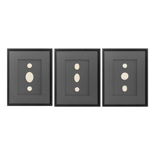 Framed European Intaglio Reproduction Sets, 3 For Sale