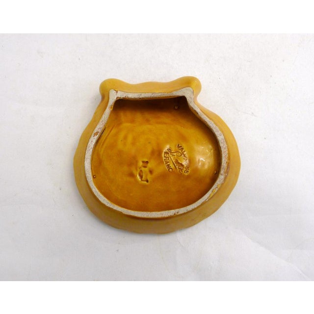 1960s Mid-Century Shell-Shaped Dish, Vallauris, 1950s For Sale - Image 5 of 11