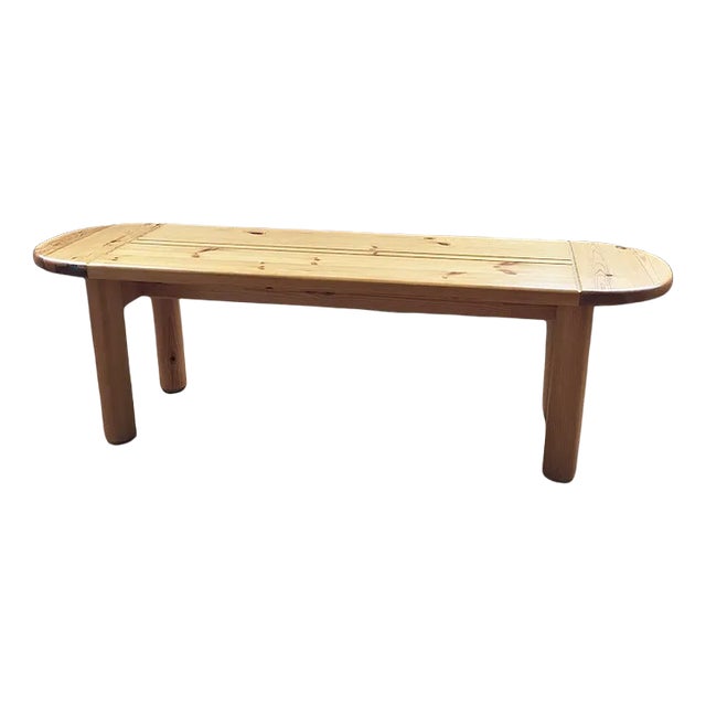 Pine Bench, 1950s For Sale