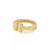 Tiffany & Co. T Square 18k Yellow Gold Band Ring For Sale In Miami - Image 6 of 7