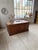 Brown Vintage Oak Counter, 1950s For Sale - Image 8 of 18