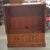 Late 20th Century Federal Style Yew Wood Double Door Side Cabinet For Sale In Washington DC - Image 6 of 11