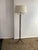 3 light floor lamp, French from the 50s-60s, (Lyre lampshade D50cm H25cm, new) European Plug (up to 250V).The wiring of...
