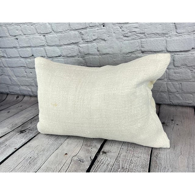 Vintage Pillow Case Turkish Hemp Pillow Decorative Hemp Pillow Dry cleaning only. PILLOW INSERT IS NOT INCLUDED