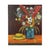 R. Aerdbeyde, Flowers with Hat, 1970s, Painting on Canvas For Sale - Image 12 of 12