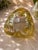 Vintage Chřibská Czech Amber & Clear Art Glass Sculptural Bowl Attributed to Josef Hospodka For Sale - Image 4 of 4