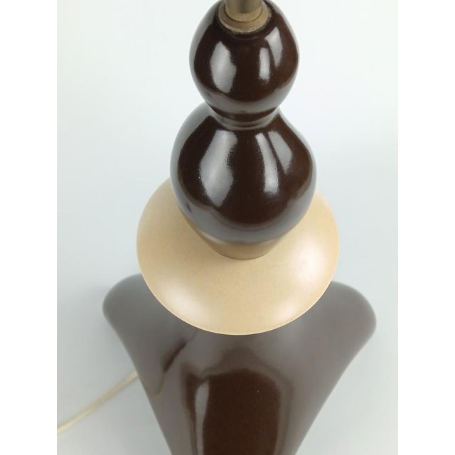 1980s Pebble-Shaped Lamp Base by François Chatain, France, 1980 For Sale - Image 5 of 9
