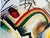 Wassily Kandinsky Authentic Original Vtg. 1991 Tate Gallery Exhibition Poster of Masterpiece "Cossacks" (1910–1911) For Sale - Image 4 of 13