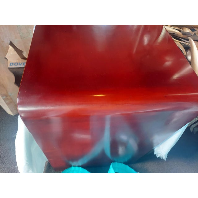 Set of 3 Mid Century Laquered Nesting Tables by Rae Kasian. For Sale - Image 13 of 13