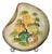 MCM MINT 1950's Sasha Brastoff Platter Rooftops Grey Series 10" X 11" For Sale
