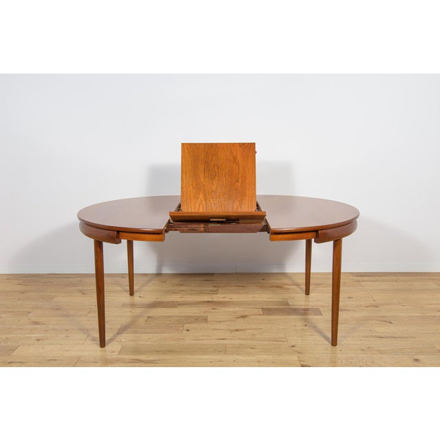 Mid-Century Modern Teak Dining Table and Chairs by Hans Olsen for Frem Røjle, Denmark, 1960s, Set of 5 For Sale - Image 13 of 18