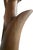 1960s Vintage MCM Teak Wood Sculpture Female Bust Attributed to Filipino Artist Jose P. Alcantara For Sale - Image 5 of 11