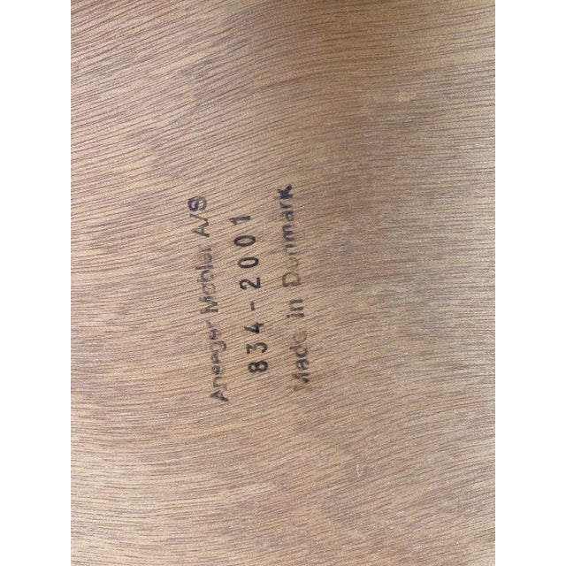 Vintage Modern Ansager Mobler Teak Danish Extendable Table For Sale - Image 11 of 12