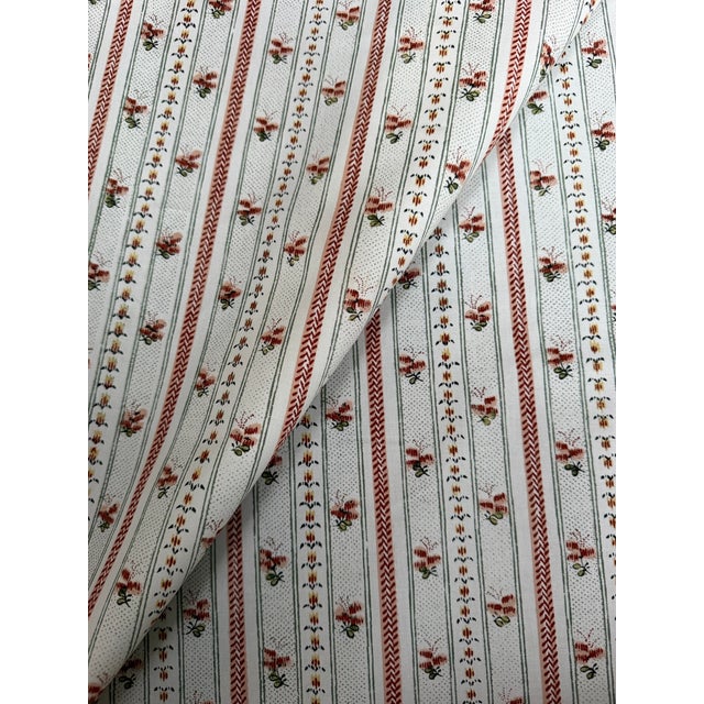 Pierre Frey Pierre Frey Braquenié Cotton Fabrics Montbazon 4 7/8 Yards For Sale - Image 4 of 6