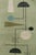 Midcentury Modern Runner in Green, Blue, White & Black Geometric Patterns For Sale In New York - Image 6 of 7