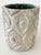Off-white Modern French Artisan Cylindrical Ceramic Cachepot For Sale - Image 8 of 12