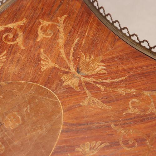 Small Antique Fruit Wood Bois de Rose Table, 20th Century For Sale - Image 10 of 14