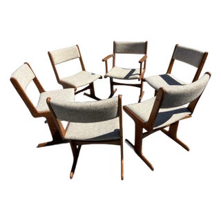Farsø Møbelfabrik Dining Chairs- Set of 6 For Sale