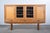 Gold Brutalist Oak Sideboard attributed to Henning Kjærnulf, Denmark, 1960s For Sale - Image 8 of 12