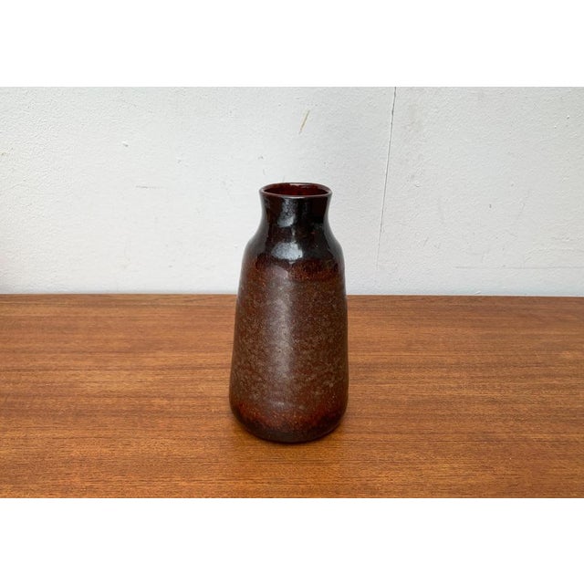 Mid-Century Modern Mid-Century Minimalist Studio Pottery Vase by Elke & Elmar Kubicek, Germany, 1960s For Sale - Image 3 of 15