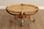 Colombo Mobili Round Italian Carved Partial Gilt Coffee Table For Sale - Image 10 of 12