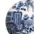A beautiful vintage Arita Imari Japanese ware charger plate / wall decorative plate. Traditional white and blue Japanese...