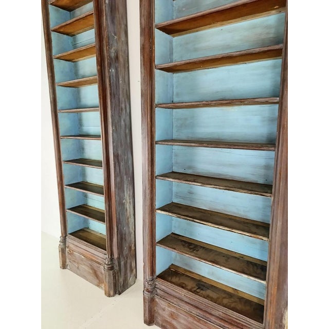 Large Antique Bookcase For Sale - Image 11 of 18