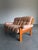1970s Vintage Ekornes Montana Leather and Teak Sofa For Sale - Image 5 of 12