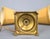Brass Vintage Solid Brass Gooseneck Accent Lamp With Double Arms and Two Shades For Sale - Image 8 of 8