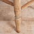 Vintage Rustic Wooden Stool For Sale - Image 5 of 6