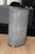 Kidney Shaped Custom Made Pebbled Leather Side Table For Sale - Image 4 of 9