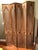 Brown 1950s French Five-Paneled Gilt Folding Screen For Sale - Image 8 of 13