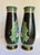 Pair of Asian Cloisonné Peacock and Peony Vases For Sale In Los Angeles - Image 6 of 12